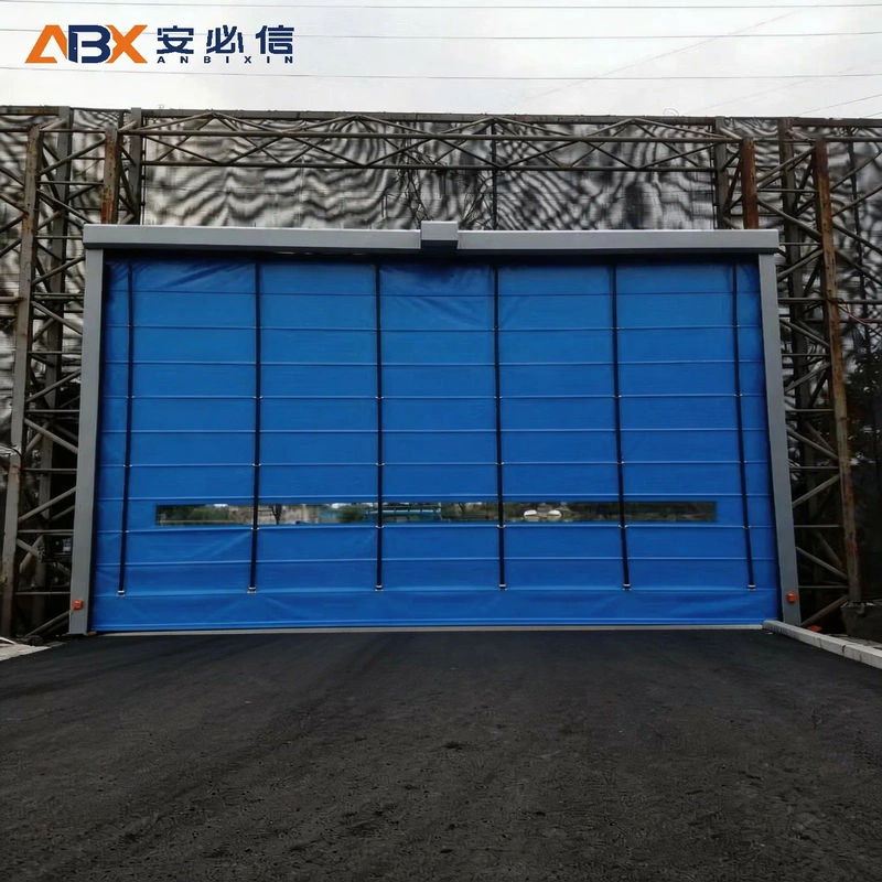 咸阳软帘堆积门